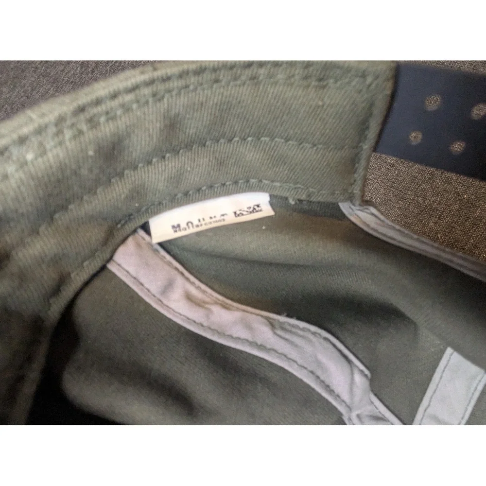 Mountain Hardwear Gray Snapback Hat Outdoor Logo Hiking‎ Cap Men's One Size